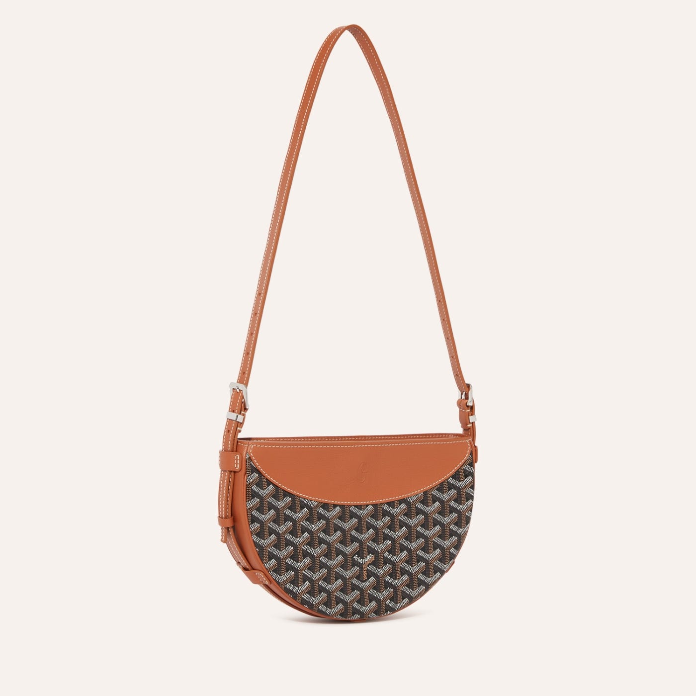 Goyard Hirondelle Bag Black & Tan - Image 1